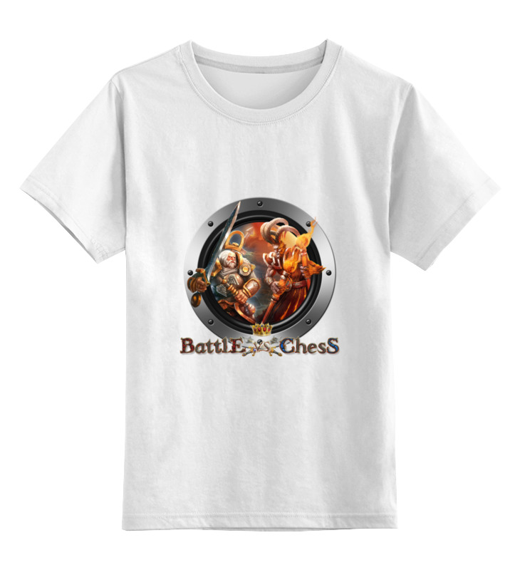Printio Детская футболка классическая унисекс Battle vs chess