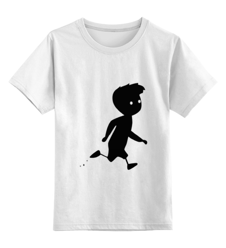 Printio Детская футболка классическая унисекс Герой игры limbo мужская футболка веселый человечек m белый