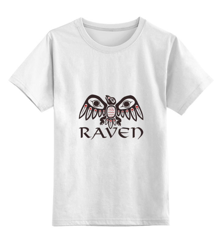 Printio Детская футболка классическая унисекс Raven brand детская футболка птицы ну чирик 116 белый