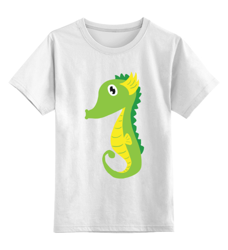 Printio Детская футболка классическая унисекс Морской конёк