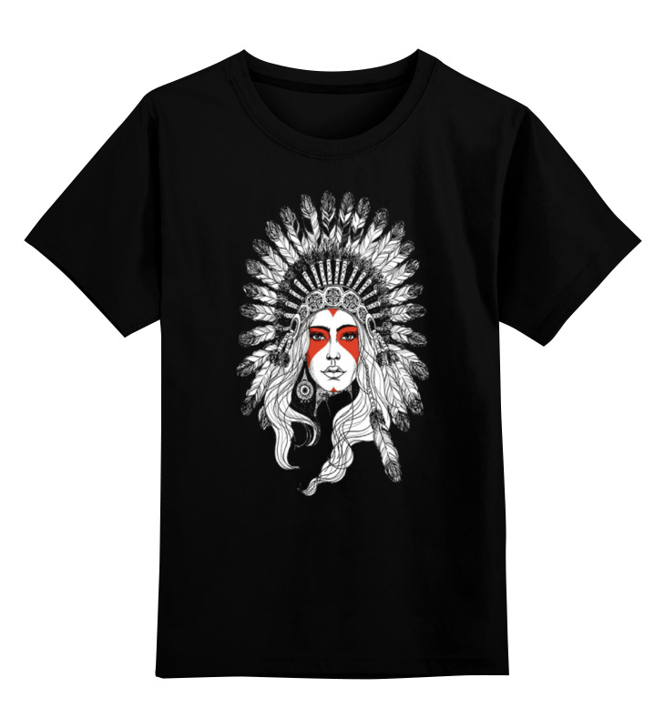 Printio Детская футболка классическая унисекс Покахонтас