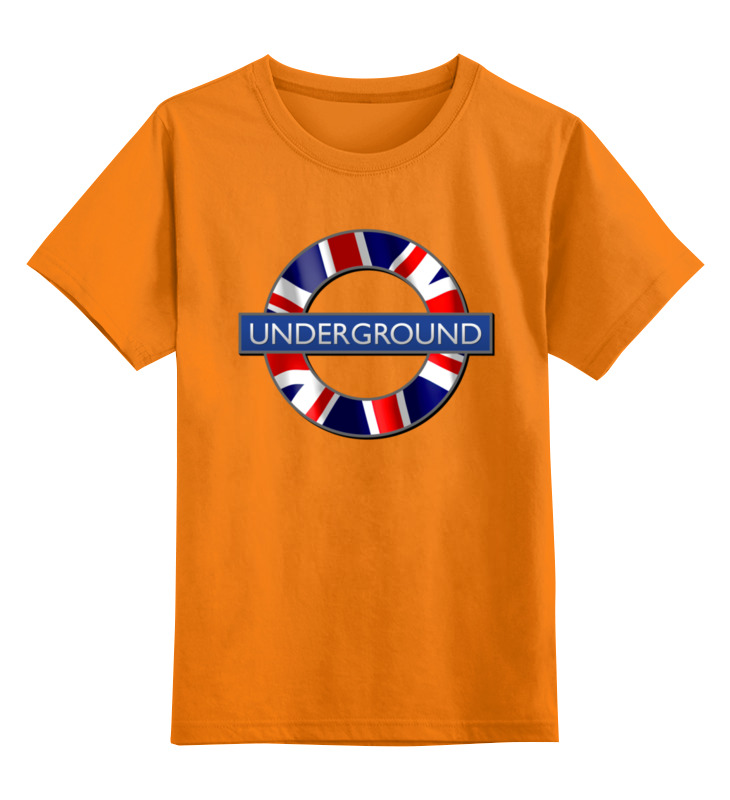 Printio Детская футболка классическая унисекс ☮the london underground☮
