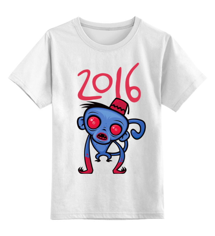 Printio Детская футболка классическая унисекс Год обезьяны printio детская футболка классическая унисекс 2016 год обезьяны