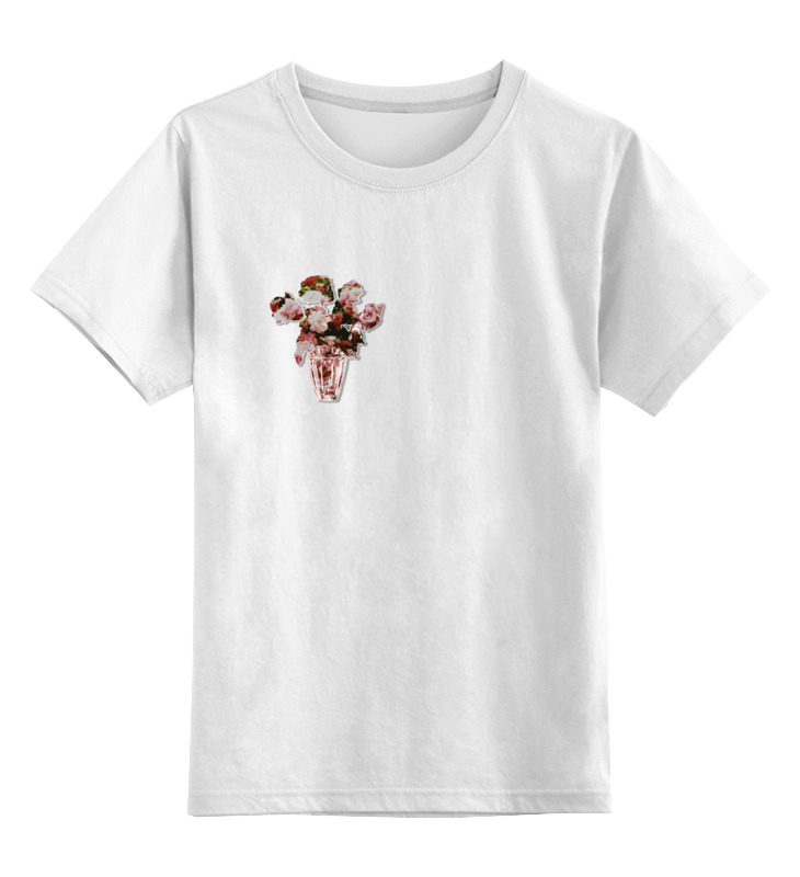 Printio Детская футболка классическая унисекс Весенний букет роз printio рубашка поло весенний букет роз