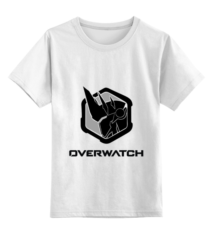 Printio Детская футболка классическая унисекс Overwatch reinhardt bw printio толстовка wearcraft premium унисекс overwatch reinhardt bw