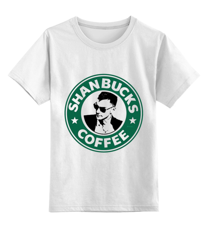 Printio Детская футболка классическая унисекс Shanbucks coffee