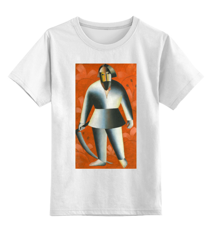 Printio Детская футболка классическая унисекс Косарь (казимир малевич)