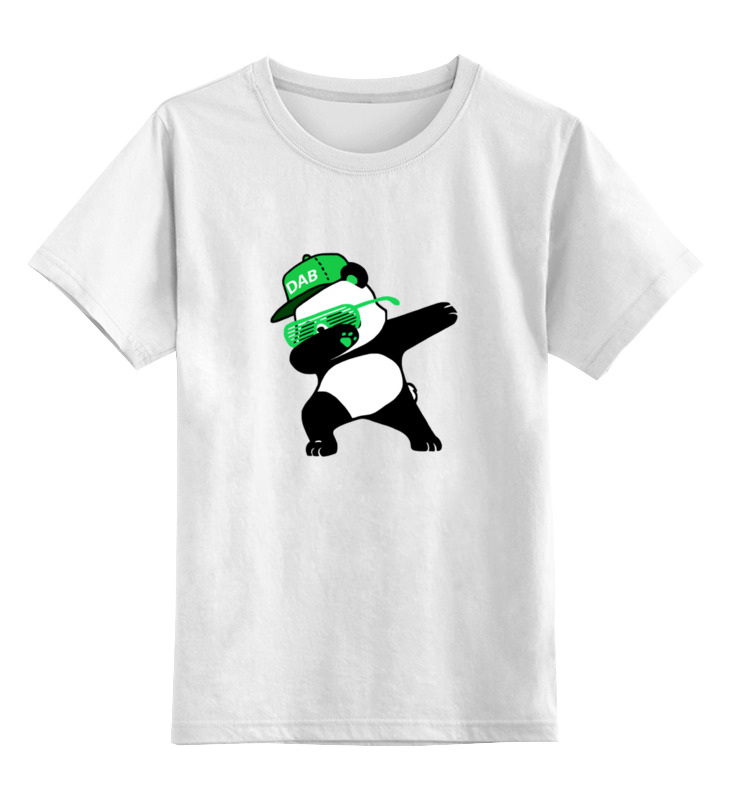 Printio Детская футболка классическая унисекс Dab panda printio детская футболка классическая унисекс dab panda