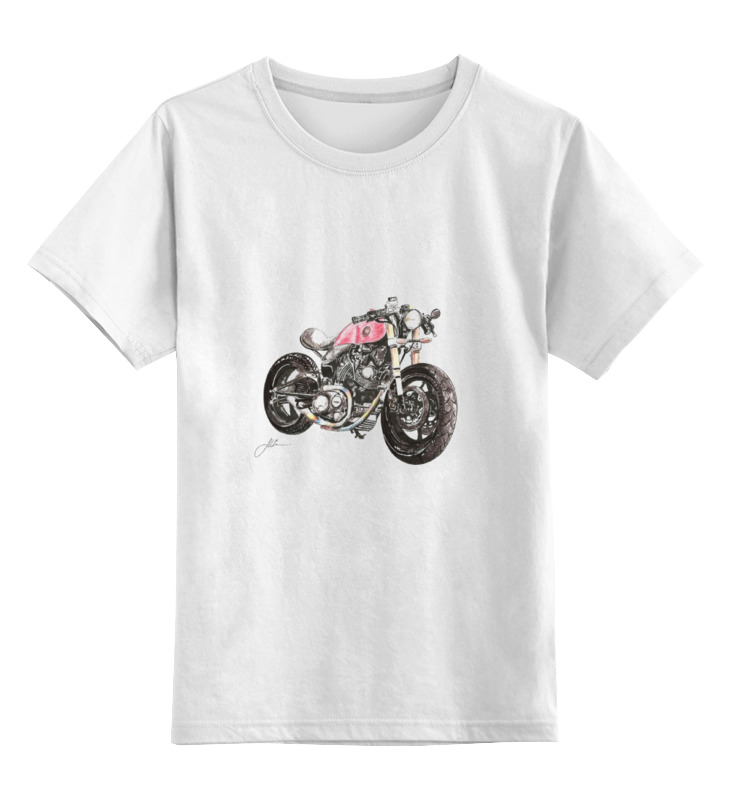 Printio Детская футболка классическая унисекс Мотоцикл