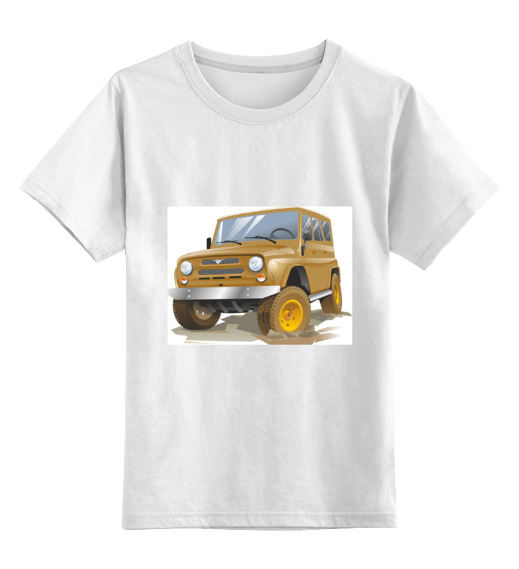 Printio Детская футболка классическая унисекс Автомобиль уаз