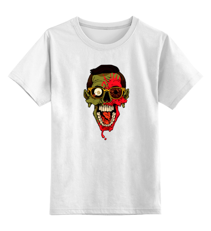 Printio Детская футболка классическая унисекс Зомби printio детская футболка классическая унисекс зомби на черепе