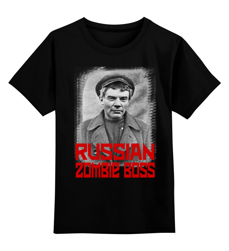 Printio Детская футболка классическая унисекс Lenin russian zombie boss