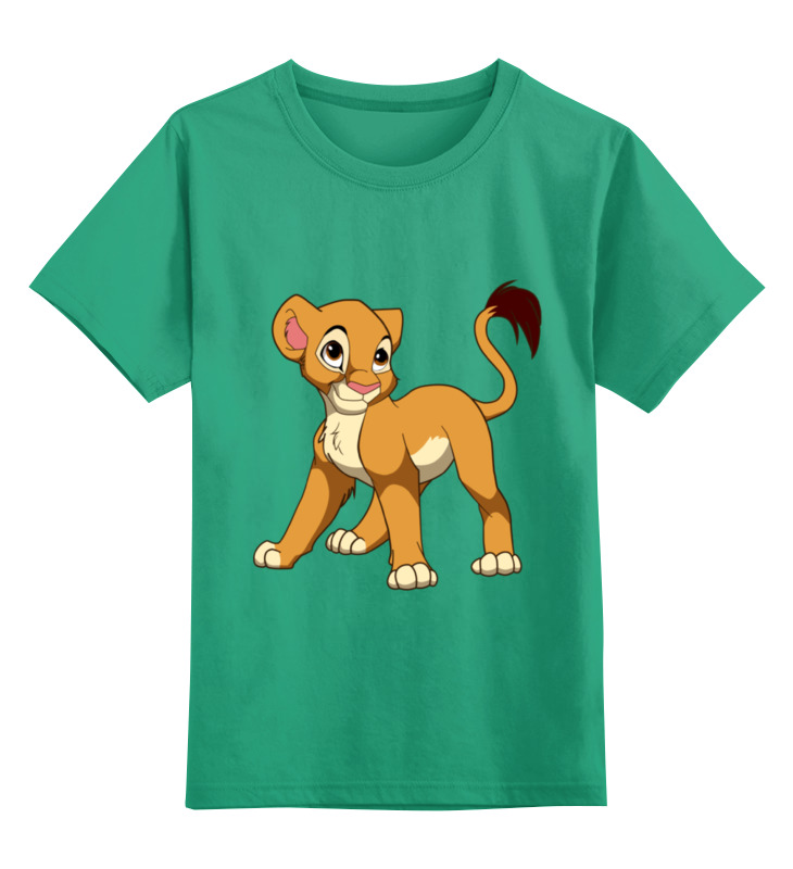 Printio Детская футболка классическая унисекс Львенок