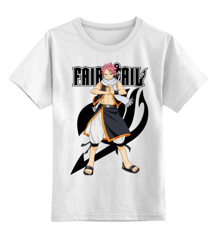 Printio Детская футболка классическая унисекс Fairy tail. нацу printio детская футболка классическая унисекс нацу fairy tail