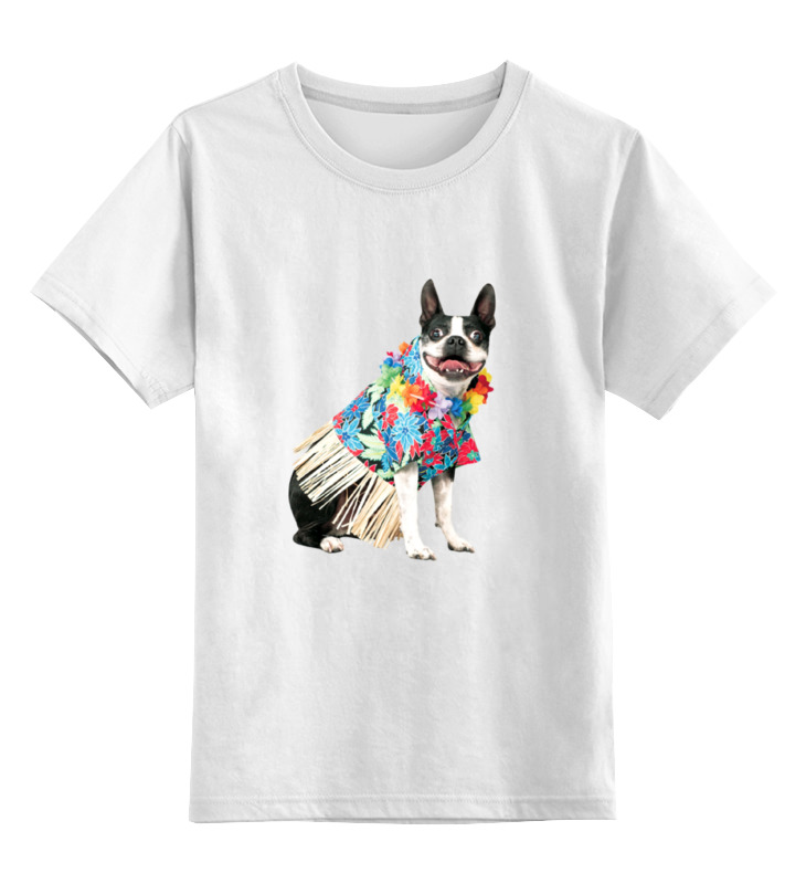 Printio Детская футболка классическая унисекс Собака, на пляже отдыхака printio футболка wearcraft premium собака на пляже отдыхака