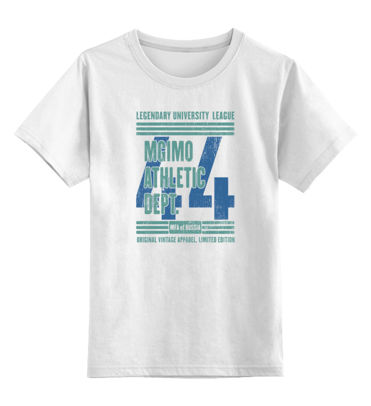 Printio Детская футболка классическая унисекс Мгимо атлетик