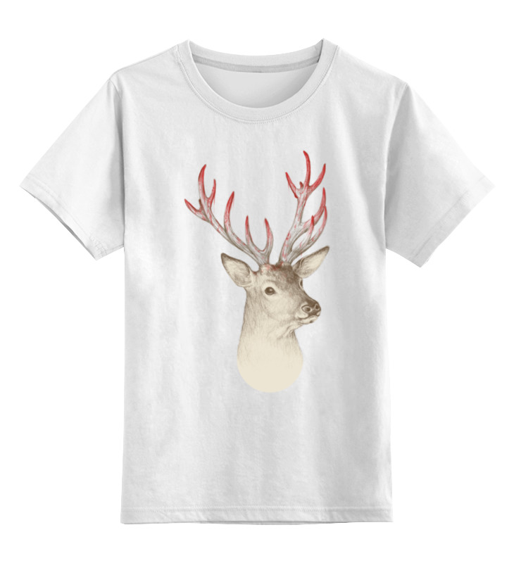 Printio Детская футболка классическая унисекс Олень printio детская футболка классическая унисекс deer олень