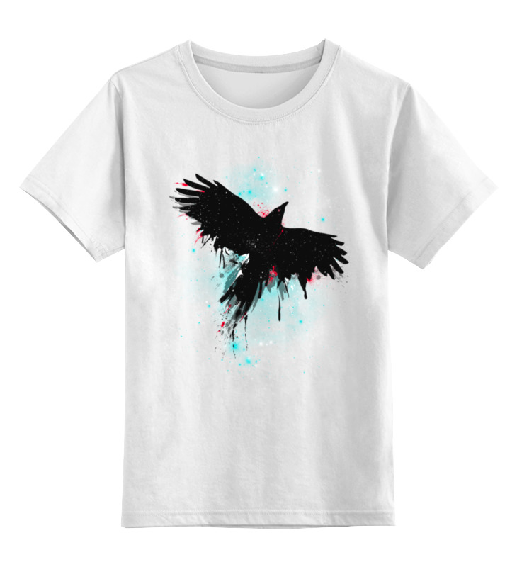 Printio Детская футболка классическая унисекс Космическая птица 