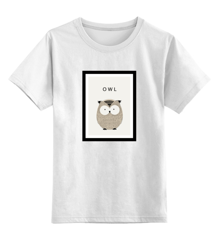 Printio Детская футболка классическая унисекс Сова (owl) printio детская футболка классическая унисекс owl samurai сова самурай