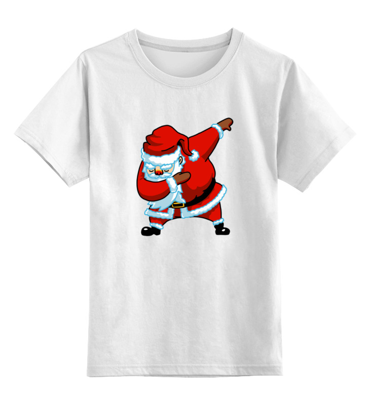 printio детская футболка классическая унисекс santa Printio Детская футболка классическая унисекс Dabbing santa