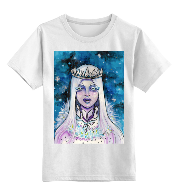 Printio Детская футболка классическая унисекс Снежная королева