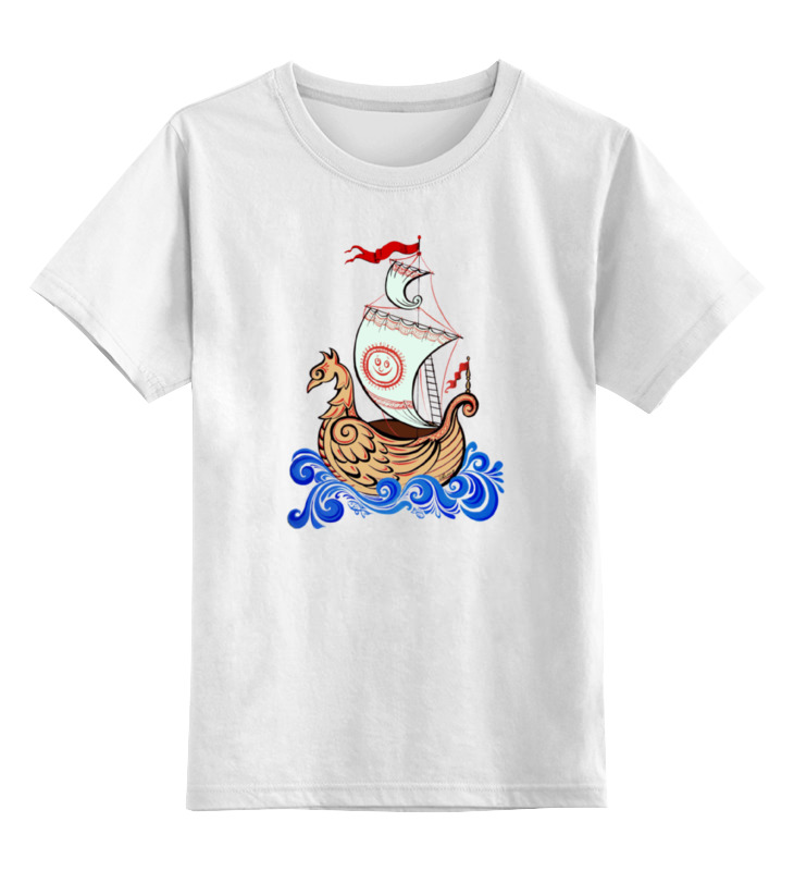 Printio Детская футболка классическая унисекс Ладья