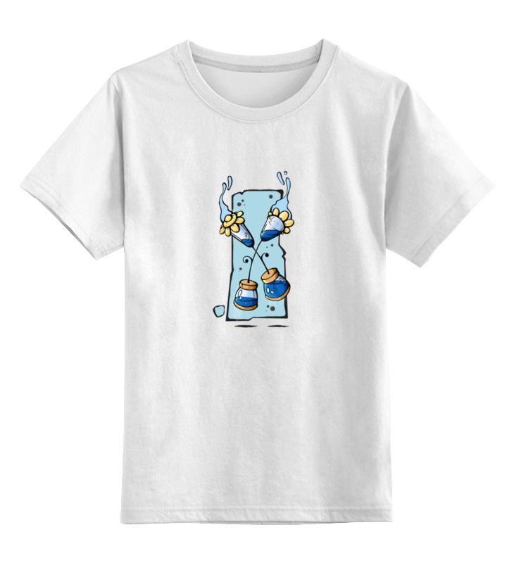 Printio Детская футболка классическая унисекс Цветочные узоры 2