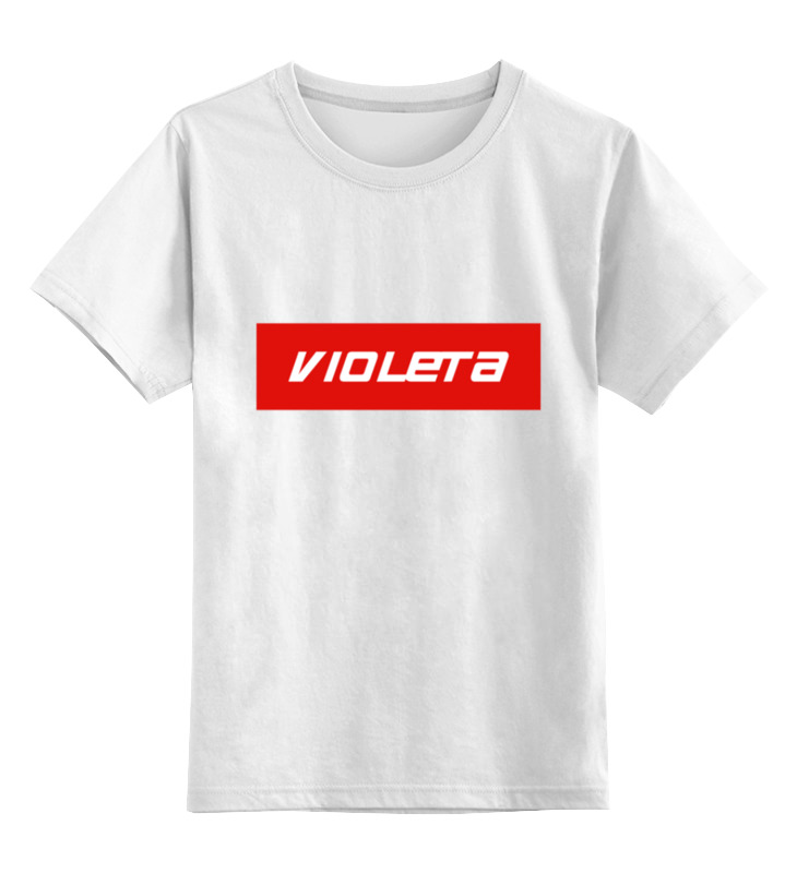Printio Детская футболка классическая унисекс Violeta