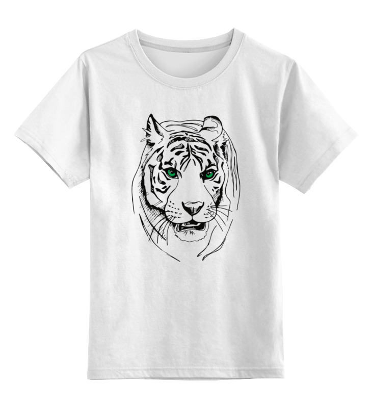 Printio Детская футболка классическая унисекс Зверье тигр printio детская футболка классическая унисекс зверье тигр