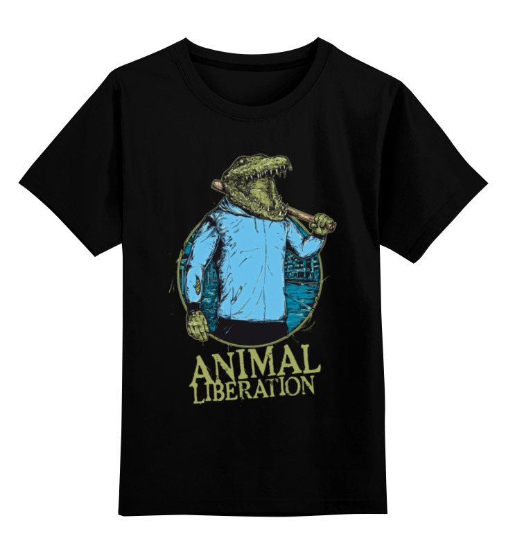 Printio Детская футболка классическая унисекс Animal liberation