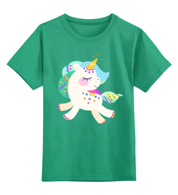 goliath toys animagic радужный единорог со светящимся рогом Printio Детская футболка классическая унисекс Милый единорог