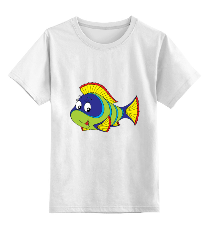 Printio Детская футболка классическая унисекс Рыбка printio детская футболка классическая унисекс корги рыбка