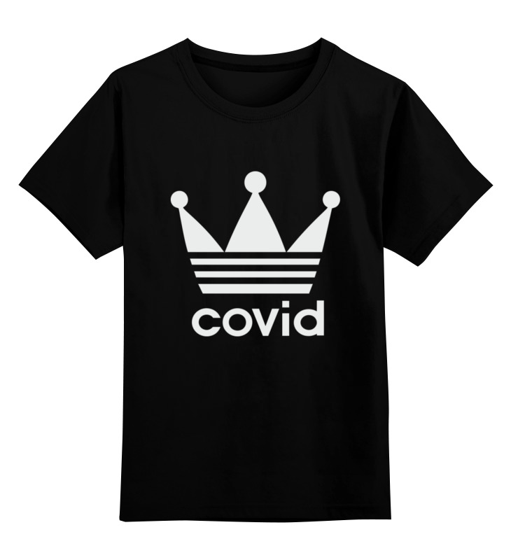 цена Printio Детская футболка классическая унисекс Covid-19