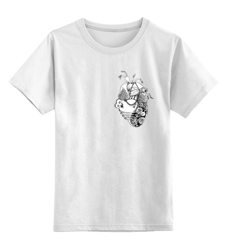 Printio Детская футболка классическая унисекс Механическое сердце цена и фото
