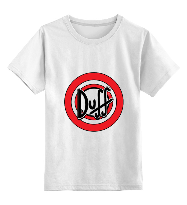 Printio Детская футболка классическая унисекс Duff beer printio значок пиво дафф