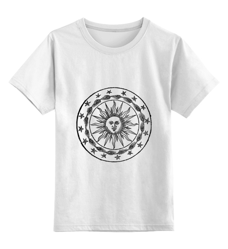 Printio Детская футболка классическая унисекс Солнце,герб.