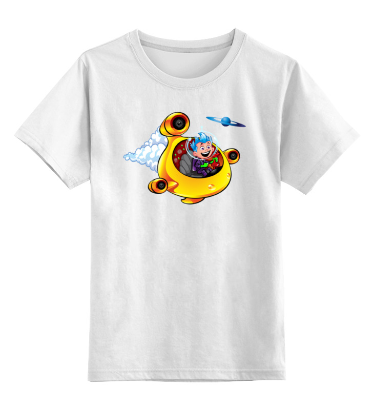 Printio Детская футболка классическая унисекс Вперед в космос!