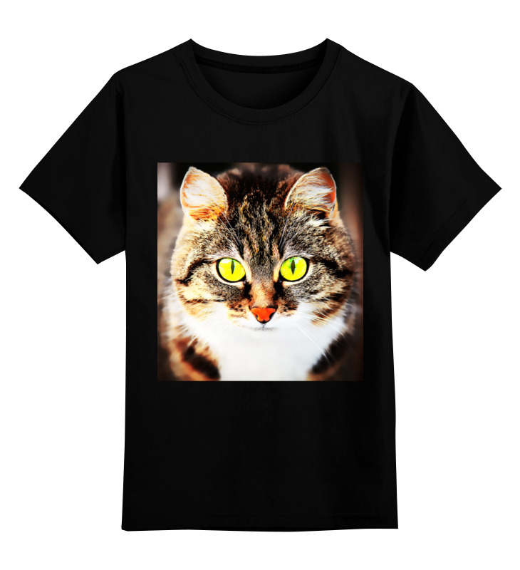 Printio Детская футболка классическая унисекс кот/cat