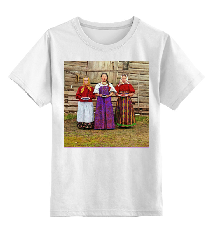 Printio Детская футболка классическая унисекс Три девицы на груди
