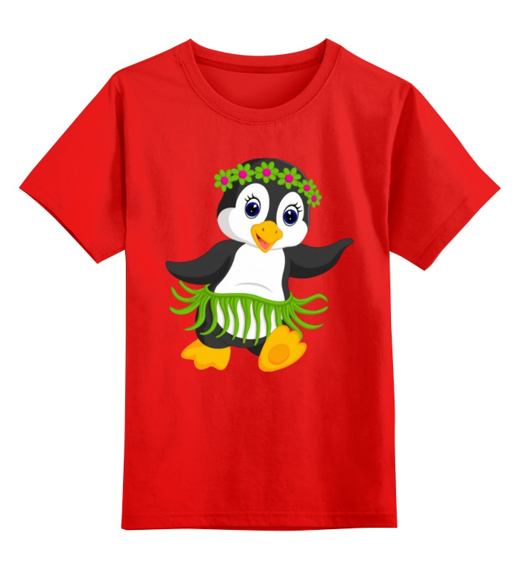 Printio Детская футболка классическая унисекс Пингвинчик