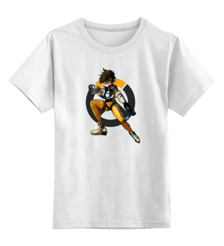 Printio Детская футболка классическая унисекс Overwatch tracer фигурка blizzard overwatch tracer