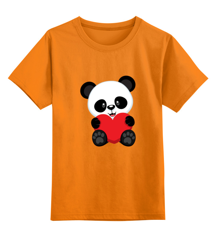 Printio Детская футболка классическая унисекс Милая панда printio футболка классическая милая панда