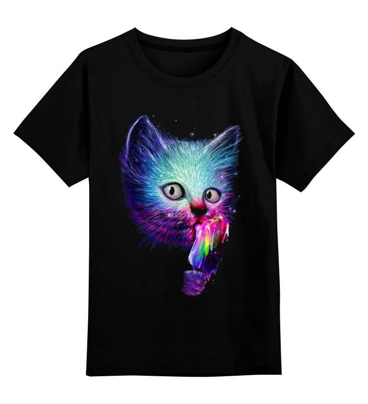 Printio Детская футболка классическая унисекс Swag cat
