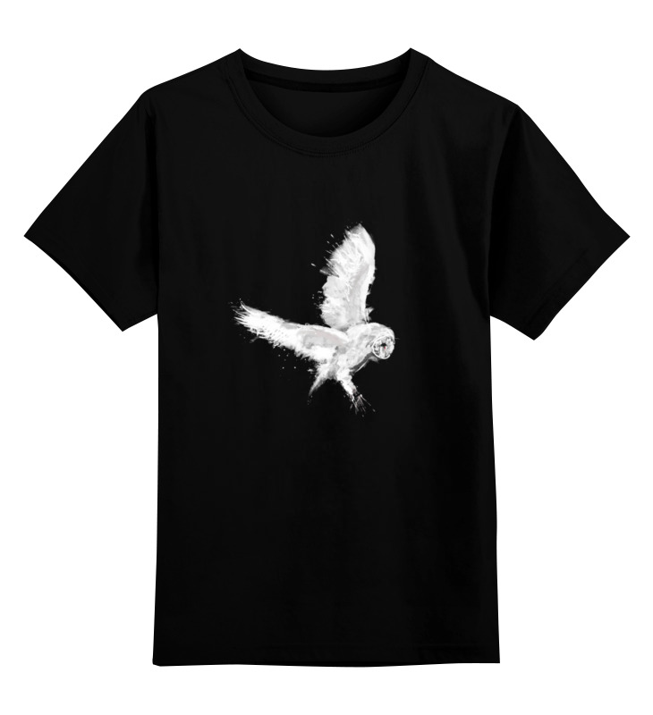 Printio Детская футболка классическая унисекс Белая сова