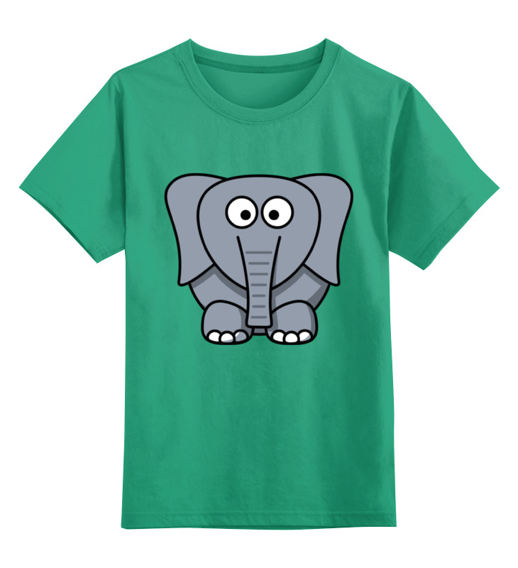 Printio Детская футболка классическая унисекс Милый слоник