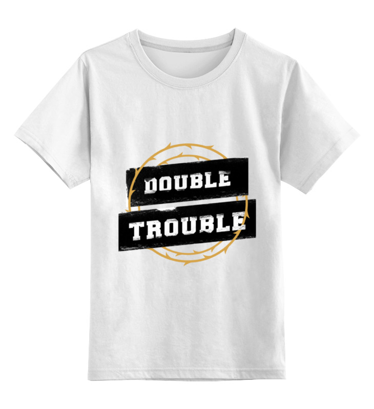 Printio Детская футболка классическая унисекс Double trouble printio свитшот унисекс хлопковый double trouble