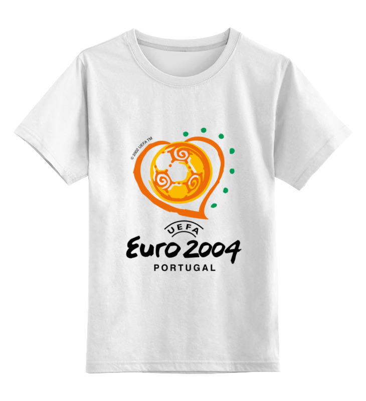 Printio Детская футболка классическая унисекс Чемпионат европы по футболу 2004 printio детская футболка классическая унисекс чемпионат мира по футболу 1998