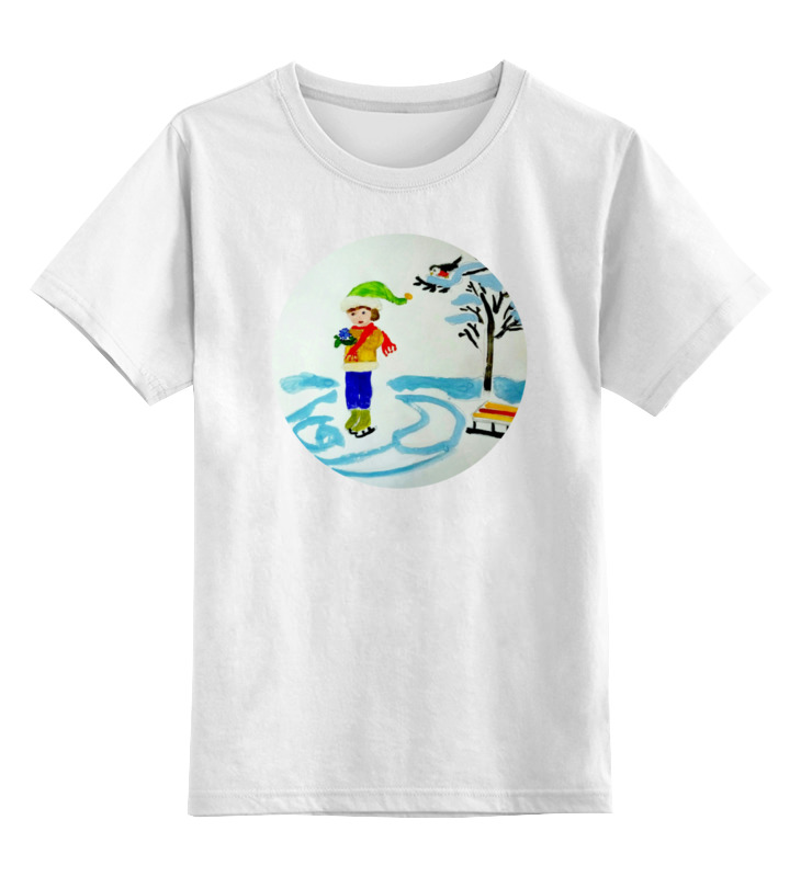 Printio Детская футболка классическая унисекс Зимние забавы