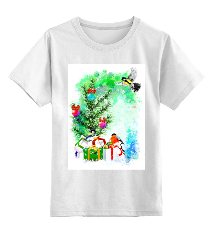 Printio Детская футболка классическая унисекс Новогоднее настроение.