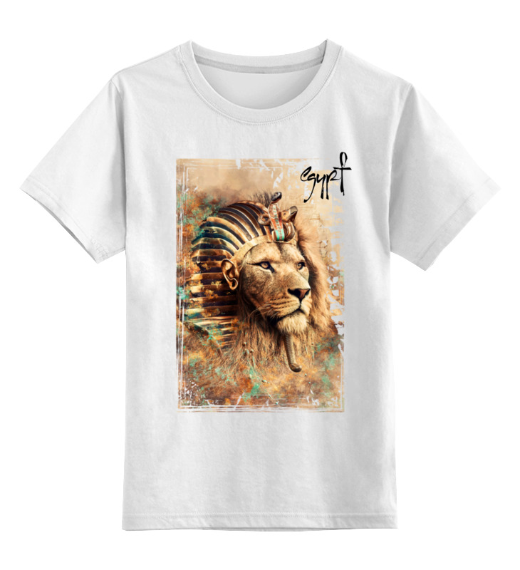 Printio Детская футболка классическая унисекс ☥ egypt leo ☥ printio футболка с полной запечаткой мужская ☥ egypt leo ☥